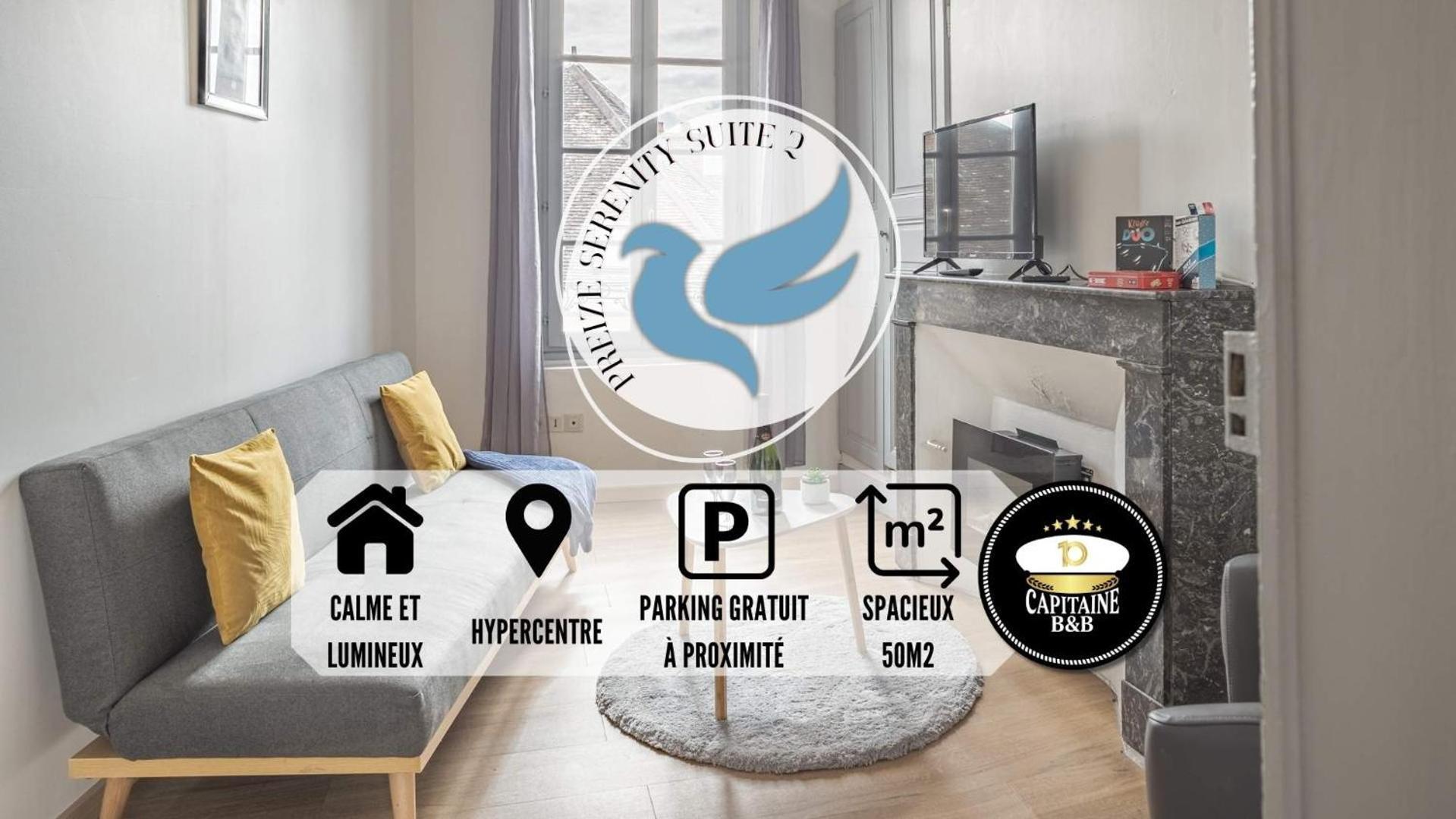 Preize Serenity Suite 2 - Hypercentre - 2 Pers. Τρουά Εξωτερικό φωτογραφία